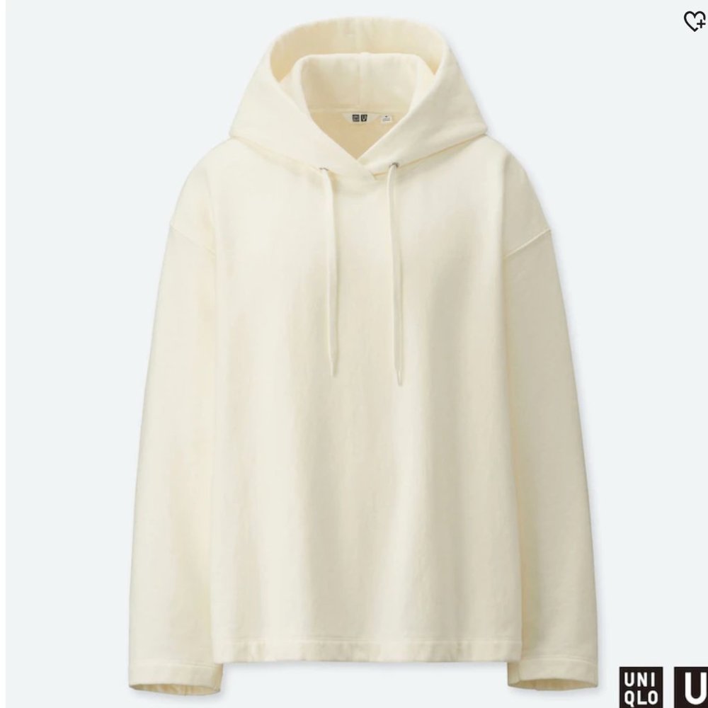 WOMEN U LONG-SLEEVE HOODED SWEATSHIRT Uniqlo